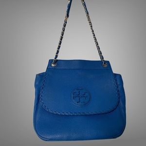 Authentic Tory Burch Marion Saddle |Medium Bag